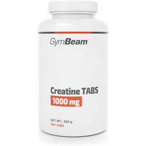 GymBeam Creatina Monoidrato 1000mg - Integratore di Creatina 300 cps, Assorbibili e Potenti per Prestazioni Migliorate, Rigenerazione di ATP, Adatto a Principianti e Professionisti del Fitness