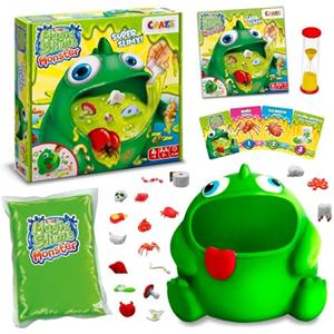 CRAZE Magic Slime Monster Gioco di carte per bambini dai 3 anni in su, 2+ giocatori, giochi rapidi di 15 minuti, istruzioni in spagnolo e portoghese