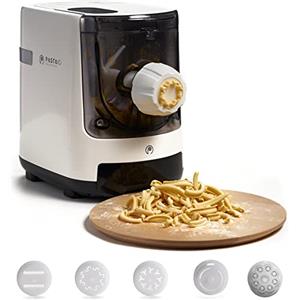 CLASSE ITALY PASTAIO | Macchina per la Pasta Fresca e per gli Impasti. Pasta Maker, fino a 800g di pasta per ciclo, pesatura automatica, 7 trafile incluse per 10 tipi di pasta, 180W