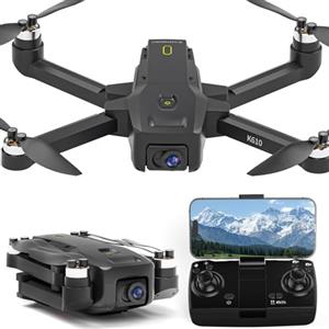 karuisrc Drone GPS con Telecamera 4K,Drone FPV Pieghevole Professionale Lunga Distanza Drones Follow Me con Ritorno Automatico,Circle Fly Ritorno a Batteria Scarica Modalità Senza Testa,Inferiore 249g