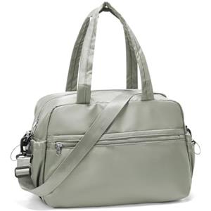 SEAFEW Borsone da Viaggio,Bagaglio a Mano 40x30x20 Ryanair Borsa da Viaggio con Scomparto per le Scarpe,Borsa da Cabina Ryanair 40x30x20 Borsa Sportiva Borsone da Palestra Borsa da Weekend,L2-Verde