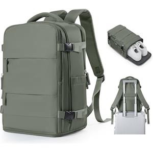 SZSYCN Zaino da Viaggio con Sottovuoto Ryanair 40x30x20 Wizzair Borse da Cabina per Ryanair 40x20x25 Bagaglio a Mano Sottovuoto con pompa,Zaino Casual per Laptop