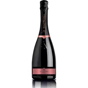 Sant'Orsola - Prosecco D.O.C. Brut Rosè Millesimato LX, da Uva Glera e Pinot nero, Gusto Secco con Note Fruttate, 1x750 ml