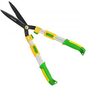 GRÜNTEK Cesoia per Siepi con Manici Allungabili Forbice Telescopica da Potatura Giardino 68-82.5 cm.