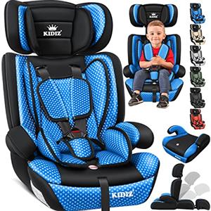 KIDIZ® Seggiolino auto per bambini Seggiolino per bambini | Seggiolino auto Guscio con sedile | 9 kg - 36 kg 1-12 anni | gruppo 1-2 -3 | universale | Classic
