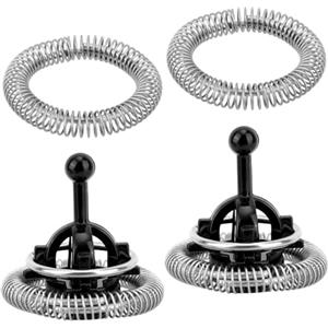 Penitue 4pz Ricambio Montalatte per Nespresso, Fruste Ricambio e Set Anelli a Molla Accessori per Montalatte Compatibili con Nespresso Aeroccino 3/4/Plus