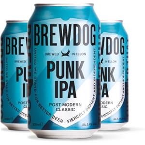 BrewDog Punk IPA - 24 lattine x 330ml - BrewDog