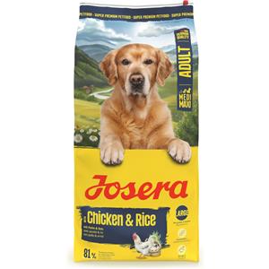 Josera Medi/Maxi Adult Pollo & Riso - Cibo Secco Bilanciato per Cani di Taglia Media e Grande, 12,5 kg
