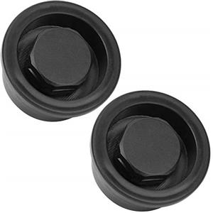 Alomejor 2 Pezzi tavola da Surf in PVC Foro di sfiato Tappo Paddle Board Foro di sfiato Surf valvola Automatica Accessorio Impermeabile(Nero)