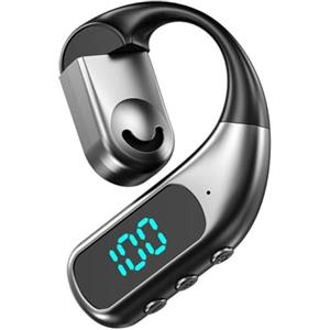 Generic Cuffie auricolari a conduzione ossea a conduzione ossea, auricolari Bluetooth con microfono cellulare