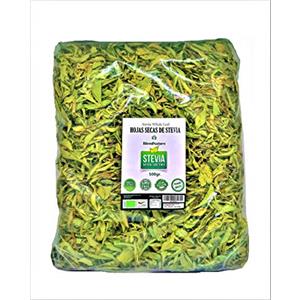 BlendNature Foglie di Stevia 100% Pure Naturali - Biologiche Selezionate di Qualità Premium 500g
