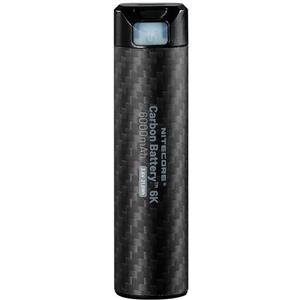 Nitecore Carbon Battery 6K - Powerbank ultraleggero 6000mAh con uscita USB-C e luce di sicurezza