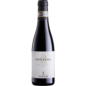 Tedeschi Capitel Fontana Recioto della Valpolicella Classico DOC 2019 - Vino Dolce Rosso 0,375 l con Aroma di Miele e Frutta Matura