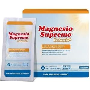 Magnesio Supremo - Magnesio Supremo Potassio+ con Magnesio e Potassio 24 Bustine - 989018142