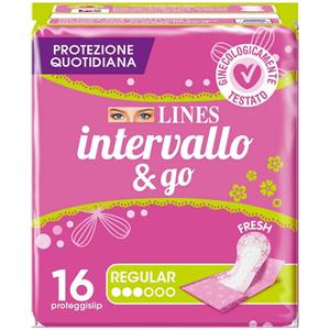 Lines - Proteggislip Fresh - 16 Pezzi - Ipoallergenico e Dermatologicamente Testato