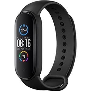 Xiaomi MI Smart Band 5, Schermo 1.1 AMOLED, Touchscreen, con Monitoraggi e Funzioni Sport, Nero [Versione Italiana]