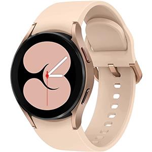 Samsung Galaxy Watch4 40mm Orologio Smartwatch, Monitoraggio Salute, Fitness Tracker, Batteria lunga durata, Bluetooth, 2021, Oro Rosa