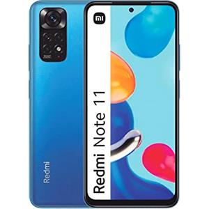 Xiaomi Redmi Note 11 - Smartphone 4GB + 128GB, 6.43 FHD+ DotDisplay, Snapdragon 680, Quad Camera 50 MP, Dual SIM (Twilight Blue)