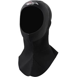 Tbest puccio Muta Sub in Neoprene Accessori sostituzione per Surf Snorkeling Accessori, Design Traspirante (XL nero)