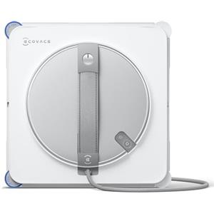 ECOVACS WINBOT W2S Robot Lavavetri, Intelligente da Bordo a Bordo con Tecnologia TruEdge™, Spruzzo d'Acqua a 3 Ugelli, Sistema di Protezione a 10 Livelli, Pianificazione del Percorso WIN-SLAM 4.0