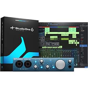 PreSonus AudioBox iTwo, Interfaccia Audio, USB e iOS/iPad, Per Registrazione, Diffusione, Podcasting, con Bundle di Software incluse Studio One Artist, Ableton Live Lite DAW