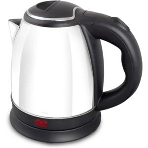 FLM SYSTEM Bollitore elettrico portatile in acciaio 1350W scalda bevande 1L acqua tisane te the PORTATILE DA VIAGGIO