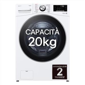 Lg - Lavatrice Ai Dd F0p3020tswc Xl 20kg Classe B-bianco