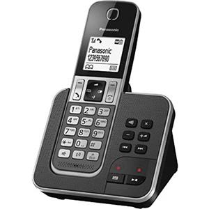 Panasonic KX-TGD320 DECT Identificatore di chiamata Nero