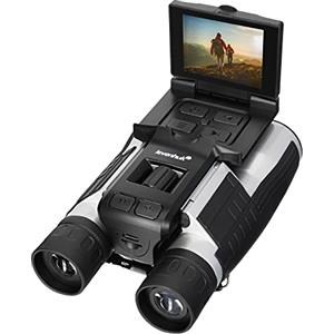 Levenhuk Atom Digital DB20 LCD Binocolo Potente, Compatto e Leggero, con Display LCD Integrato e Videocamera