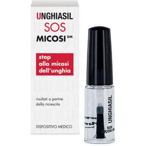 Unghiasil - Antimicotico sos micosi in flacone di vetro 5 ml con pennello applicatore + astuccio