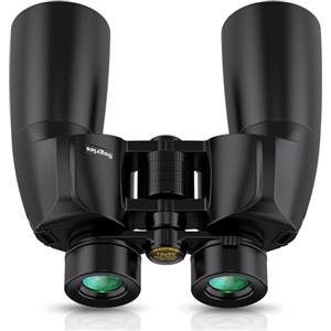 Sogries Binocoli 10x50 per Adulti - Binocoli ad Alta Potenza HD per il Birdwatching, Impermeabili IPX7 e Antiappannamento, Ottiche con Prismi BAK4 Completamente Multi-Rivestiti per Caccia e Viaggi