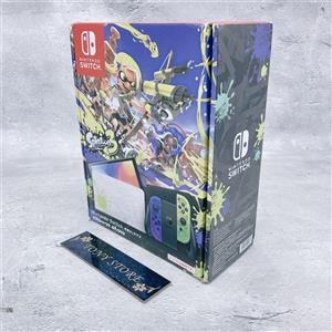 Nintendo Switch OLED Model Splatoon 3 Limited Edition Console di gioco portat...