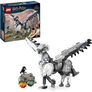 LEGO Harry Potter Fierobecco, Figura di Ippogrifo Giocattolo da Costruire con Parti Snodabili, Creatura Magica da Collezione, Giochi Creativi per Bambini, Bambine, Ragazzi e Ragazze da 9 Anni 76427