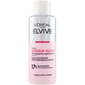 L'Oréal Paris Elvive Glycolic Gloss Trattamento Laminazione 5 Minuti 200ml - Per Capelli Spenti e Porosi, Con Acido Glicolico