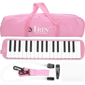 Gaeirt Strumento musicale a fiato Melodica a 32 tasti per suonatori di melodica(rosa) melodica escolar diamonica 32 tasti Melodiche