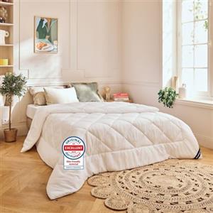 DREAMWAY Piumino Estivo Letto Matrimoniale - Piumone Leggero 220x240 cm, Trapunta Sottile 220 x 240 in Microfibra Sintetica - Lavabile a 60°C