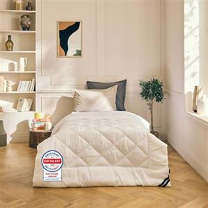 DREAMWAY Piumino Estivo Letto Singolo - Piumone Leggero 140x200 cm, Trapunta Sottile 140 x 200 in Microfibra Sintetica - Design anti-litter - Lavabile a 60°C