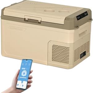 Alpicool GE30 30L Frigoriferi Portatile Elettrico Frigorifero per Auto Congelatore 12V 24V DC/AC Mini Frigo per Viaggio, Picnic, Campeggio Uso Esterno, da -20℃ a 20℃