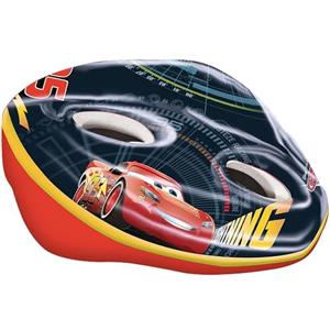 Disney Casco Easy Disney Cars da bicicletta per bambino con fori di aerazione, regolazione a ghiera e cinturini di fissaggio. Misura 52-56 cm (4-8 anni)
