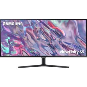 Samsung Monitor HRM ViewFinity S50GC (S34C502), Flat, 34'', 3440x1440 (WQHD), 21:9, HDR10, VA, 100 Hz, 5 ms, FreeSync, HDMI, Display Port, Ingresso Audio, PIP, PBP, Eye Saver Mode, Flicker Free