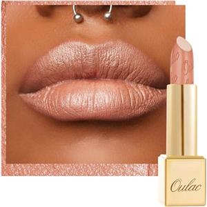 OULAC Rossetto Opaco Finitura Metallica, Matte Rossetti Nudo Caldo Glitterato Idratazione e Lucentezza a Lunga Durata per le Labbra, Texture Fine Colore Intenso, 4,3g (GM14) 77 Odyssey