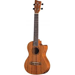 GEWA Tenor - Ukulele acustico elettronico Manoa K-TE-CE Sapelli opaco