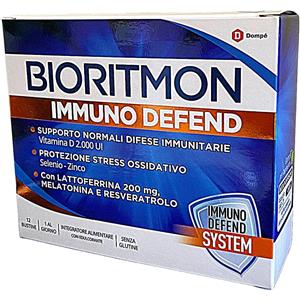 Bioritmon Immuno Defend Integratore Difese Immunitarie 12 Bustine - BIORITMON - 982005884