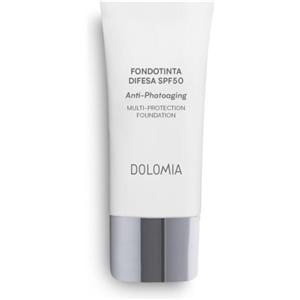 Unifarco Dolomia Fondotinta Difesa 01 Porcellana SPF 50 - Protezione UV, Idratante e Anti-invecchiamento