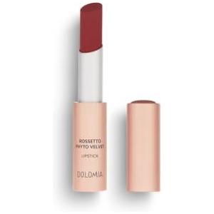 Dolomia Rossetto Phyto Velvet 06 Tulipano - Finish Matte, Texture Cremosa e Idratante, Full Coverage