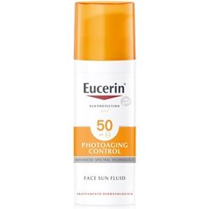 Eucerin Protezione Solare Viso SPF50 - 50ml, Anti-Età e Protezione Molto Alta