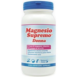 NATURAL POINT Srl Magnesio Supremo Donna Polvere 150g - NATURAL POINT - 980302537