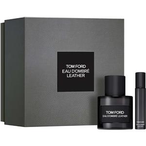 Tom Ford Eau d'Ombré Leather Cofanetto 50ml 10ml - Fragranza con Ambra, Vaniglia e Cuoio