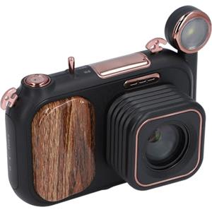 Zunate Fotocamera retrò, Fotocamera Digitale con Registrazione Video 5K da 96 MP, Schermo IPS HD da 3,5 Pollici Supporto per Fotocamera DSLR Wi-Fi, Fotocamera Portatile con Zoom