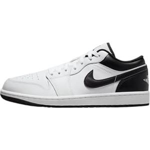 Nike Air Jordan 1 Low Uomo Trainers 553558 Sneakers Scarpe (UK 7 US 8 EU 41, White Black White 132)